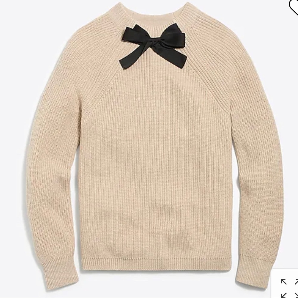 J. Crew Bow Sweater